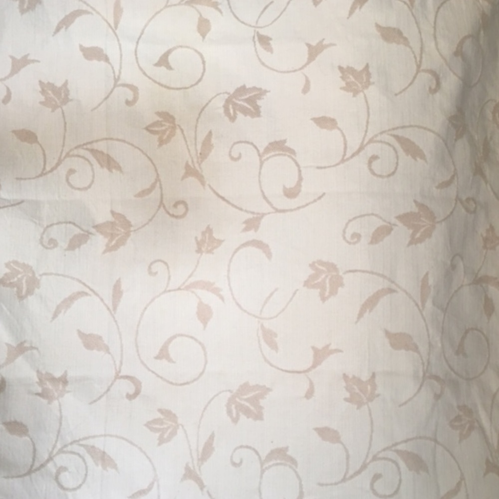 Vintage Kravet Embroidered Fabric 2 yds
